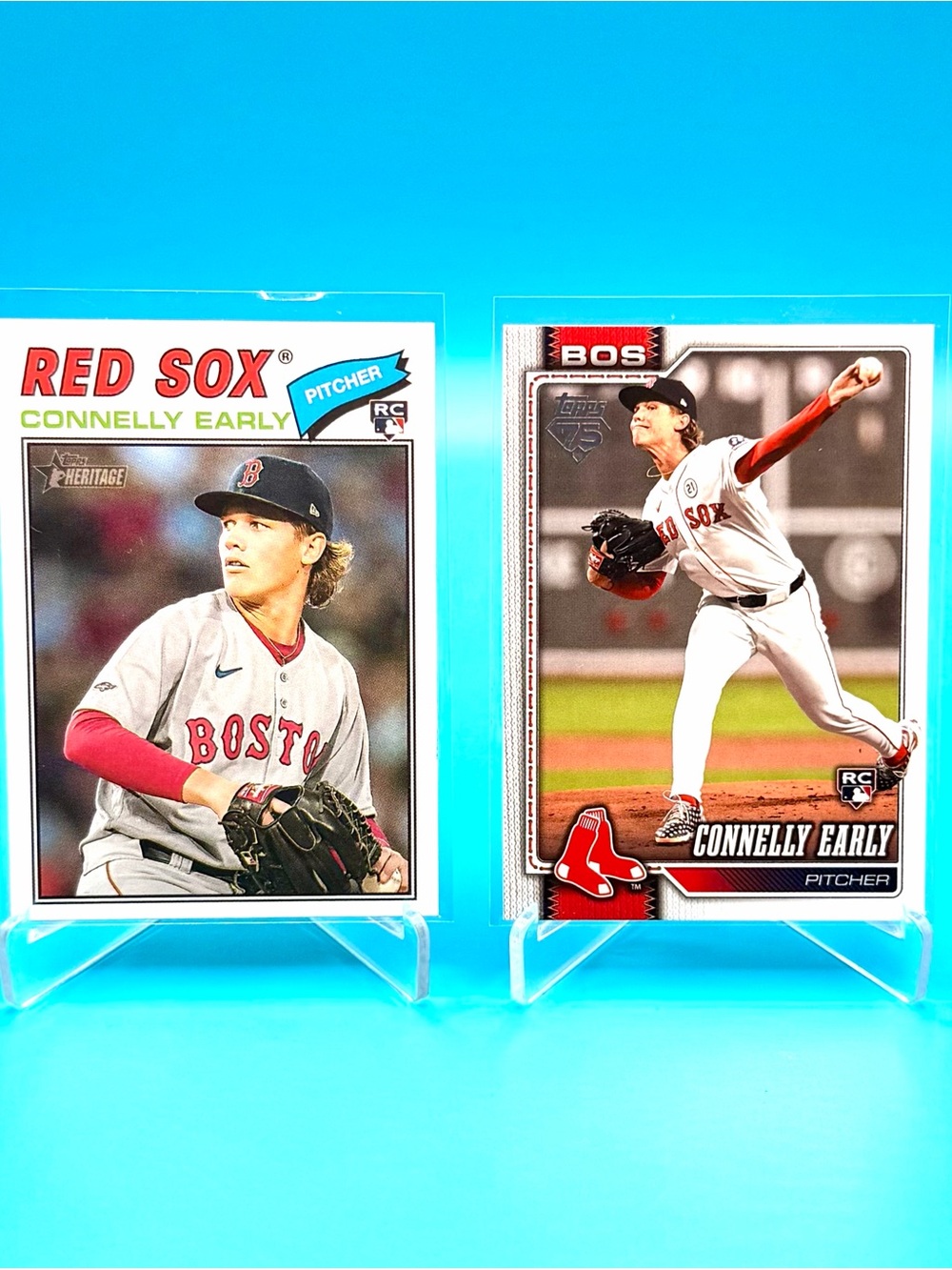 Connelly Early Rookie Lot! Topps Heritage + Topps 75 Rookies!